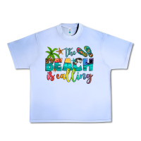 Grape Ice the beach is calling Urban Heavy Tee - Artiststas