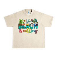 Sandshell the beach is calling Urban Heavy Tee - Artiststas