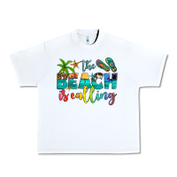 White the beach is calling Urban Heavy Tee - Artiststas