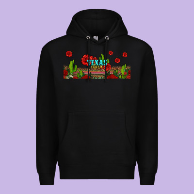 Texas Chica Premium Hoodie Designed By Jasminsmagicworld