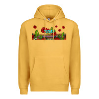 Mustard texas chica Premium Hoodie - Jasminsmagicworld