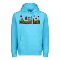 Ocean Blue texas chica Premium Hoodie - Jasminsmagicworld