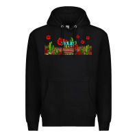 Black texas chica Premium Hoodie - Jasminsmagicworld