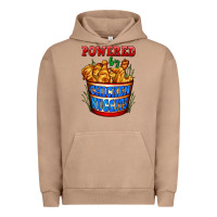 Pigment Burro powered by chicken nuggets Urban Hoodie - AdoDesignShop
