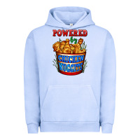 Pigment Grape Ice powered by chicken nuggets Urban Hoodie - AdoDesignShop