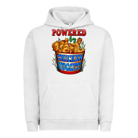 Pigment Lunar Rock powered by chicken nuggets Urban Hoodie - AdoDesignShop
