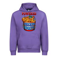Tulip powered by chicken nuggets Urban Hoodie - AdoDesignShop