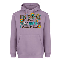 Lavender i'm sorry for the mean hurtful things i said Heavyweight Hoodie - Zillion Design Studio