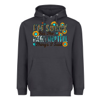 Smoke i'm sorry for the mean hurtful things i said Heavyweight Hoodie - Zillion Design Studio