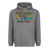 Storm i'm sorry for the mean hurtful things i said Heavyweight Hoodie - Zillion Design Studio