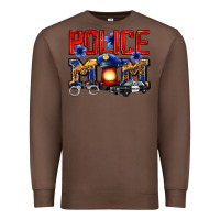 Chestnut police mom Premium Sweatshirt - Zillion Design Studio