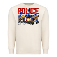 Sandshell police mom Premium Sweatshirt - Zillion Design Studio