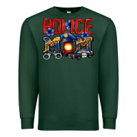 Sports Green police mom Premium Sweatshirt - Zillion Design Studio