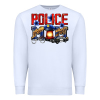 White police mom Premium Sweatshirt - Zillion Design Studio