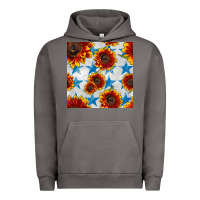 Pigment Tornado patriotic sunflowers and stars Urban Hoodie - BundleAndBundleShop