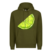 Army Green lime for gin Premium Hoodie - AdoDesignShop