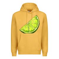 Mustard lime for gin Premium Hoodie - AdoDesignShop