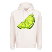 Pale Pink lime for gin Premium Hoodie - AdoDesignShop