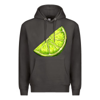 Smoke lime for gin Premium Hoodie - AdoDesignShop