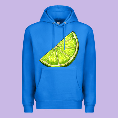 Lime For Gin Premium Hoodie Designed By Adodesignshop