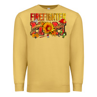 Antique Gold firefighter mom Premium Sweatshirt - Zillion Design Studio