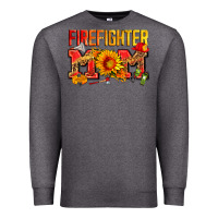 Charcoal Heather firefighter mom Premium Sweatshirt - Zillion Design Studio