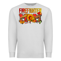 Dove Grey firefighter mom Premium Sweatshirt - Zillion Design Studio