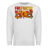 Oatmeal Heather firefighter mom Premium Sweatshirt - Zillion Design Studio