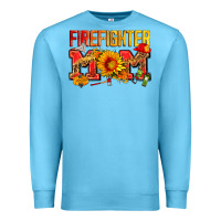 Ocean Blue firefighter mom Premium Sweatshirt - Zillion Design Studio
