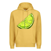 Antique Gold lime for gin Premium Hoodie - AdoDesignShop