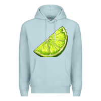 Blue Mist lime for gin Premium Hoodie - AdoDesignShop