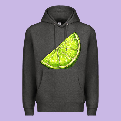 Lime For Gin Premium Hoodie Designed By Adodesignshop