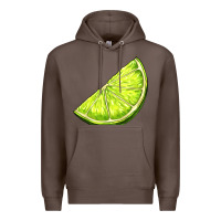 Coffee lime for gin Premium Hoodie - AdoDesignShop