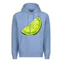 Colony Blue lime for gin Premium Hoodie - AdoDesignShop