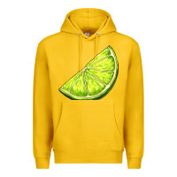 Lemon lime for gin Premium Hoodie - AdoDesignShop