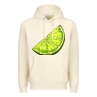 Sandshell lime for gin Premium Hoodie - AdoDesignShop