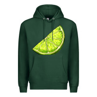 Sports Green lime for gin Premium Hoodie - AdoDesignShop
