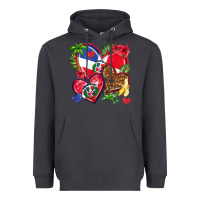 Smoke dominican republic  hearts Heavyweight Hoodie - texasbilliewilder