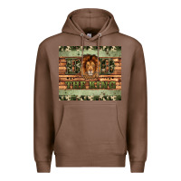 Chestnut dad the king Premium Hoodie - Artiststas