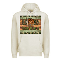 Oatmeal Heather dad the king Premium Hoodie - Artiststas