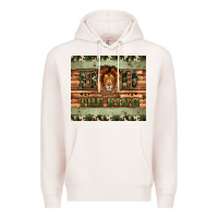 Pale Pink dad the king Premium Hoodie - Artiststas