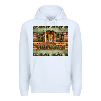 White dad the king Premium Hoodie - Artiststas