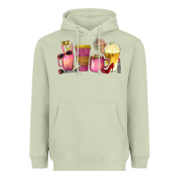 Matcha boss lady coffee cups with money Heavyweight Hoodie - texasbilliewilder