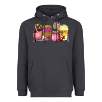 Smoke boss lady coffee cups with money Heavyweight Hoodie - texasbilliewilder