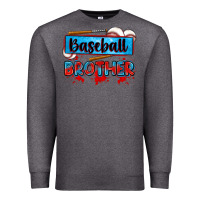Charcoal Heather baseball brother Premium Sweatshirt - Zillion Design Studio