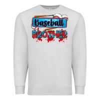 Dove Grey baseball brother Premium Sweatshirt - Zillion Design Studio