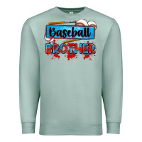 Seafoam baseball brother Premium Sweatshirt - Zillion Design Studio