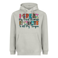 Moon Dust i speak my mind because it hurts to bite my tongue Heavyweight Hoodie - Zillion Design Studio