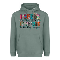 Sage i speak my mind because it hurts to bite my tongue Heavyweight Hoodie - Zillion Design Studio