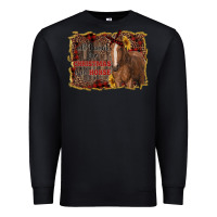 Black all i want for christmas is a horse Premium Sweatshirt - RanaPortraitStore